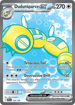 Dudunsparce ex 178/159 Journey Together
