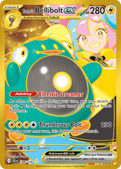 Iono's Bellibolt ex 188/159 Journey Together