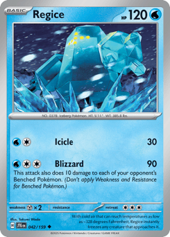 Regice 042/159 Journey Together