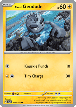 Alolan Geodude 044/159 Journey Together