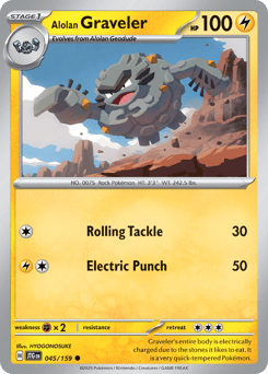 Alolan Graveler 045/159 Journey Together