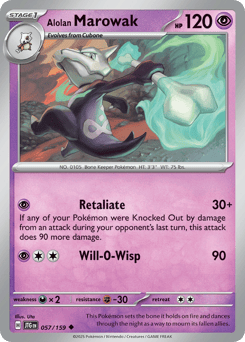 Alolan Marowak 057/159 Journey Together