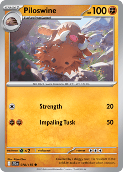 Piloswine 078/159 Journey Together