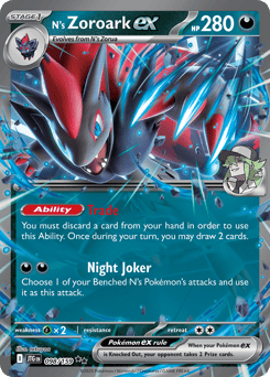 N's Zoroark ex 098/159 Journey Together