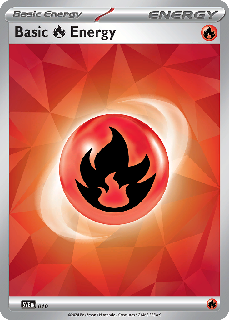 Basic Fire Energy 010/016 Scarlet & Violet Energies