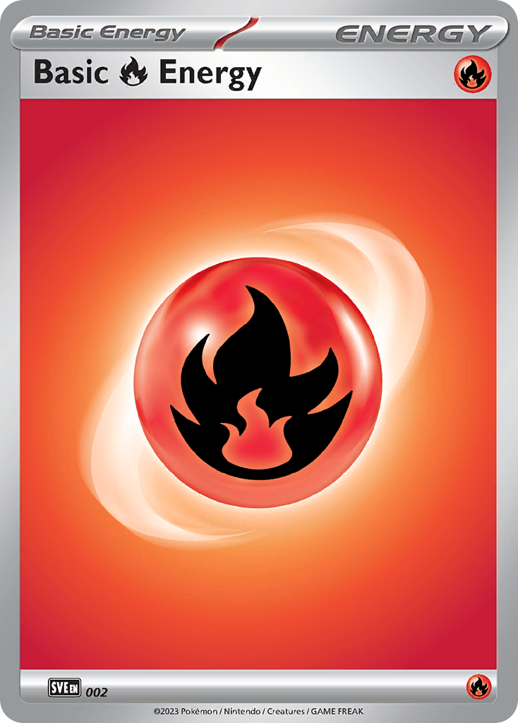 Basic Fire Energy 002/016 Scarlet & Violet Energies