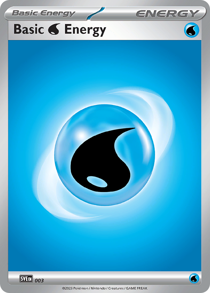 Basic Water Energy 003/016 Scarlet & Violet Energies