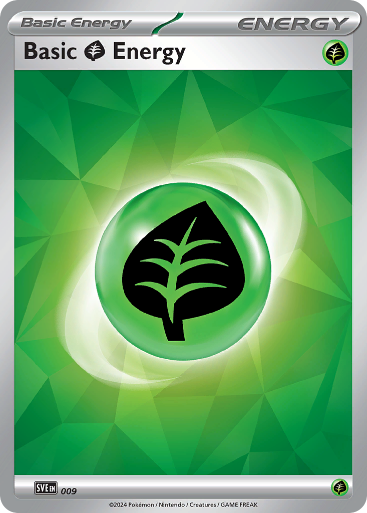 Basic Grass Energy 009/016 Scarlet & Violet Energies