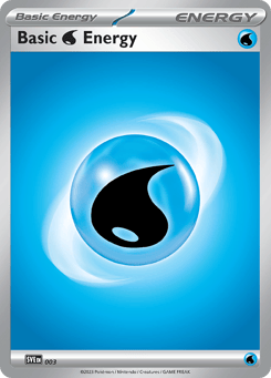Basic Water Energy 003/016 Scarlet & Violet Energies