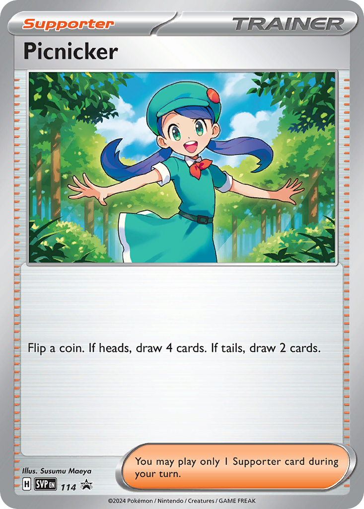Picnicker 114 Scarlet & Violet Black Star Promos