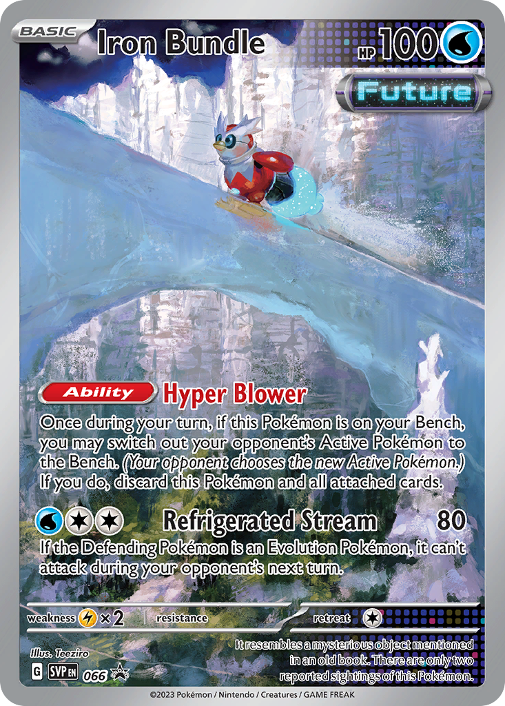 Iron Bundle 066 Scarlet & Violet Black Star Promos