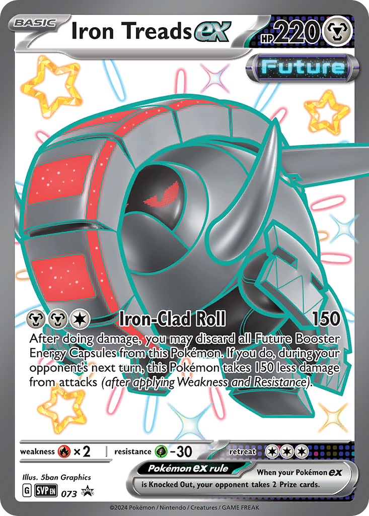 Iron Treads ex 073 Scarlet & Violet Black Star Promos