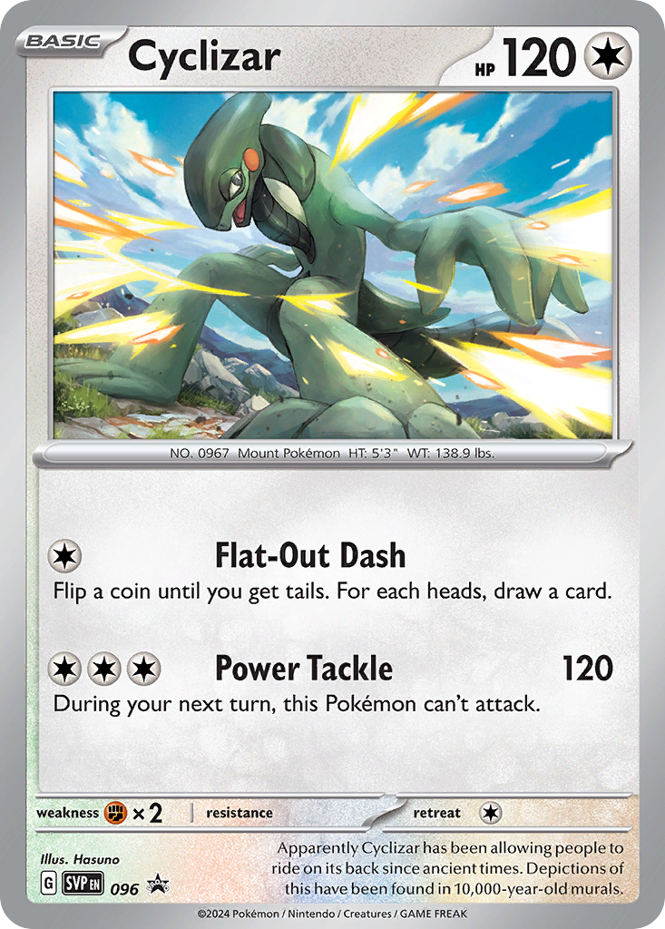 Cyclizar 096 Scarlet & Violet Black Star Promos