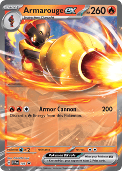 Armarouge ex 105 Scarlet & Violet Black Star Promos