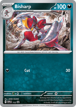 Bisharp 112 Scarlet & Violet Black Star Promos