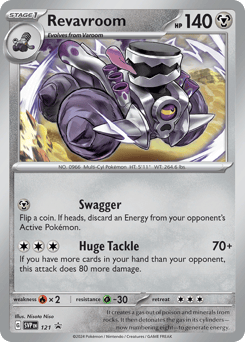 Revavroom 121 Scarlet & Violet Black Star Promos