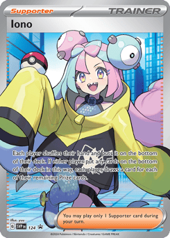 Iono 124 Scarlet & Violet Black Star Promos