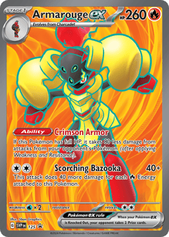 Armarouge ex 125 Scarlet & Violet Black Star Promos