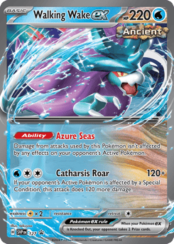 Walking Wake ex 127 Scarlet & Violet Black Star Promos