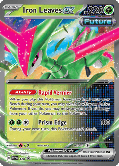 Iron Leaves ex 128 Scarlet & Violet Black Star Promos