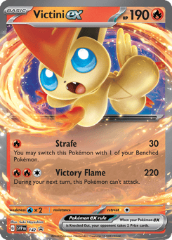 Victini ex 142 Scarlet & Violet Black Star Promos