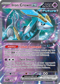 Iron Crown ex 146 Scarlet & Violet Black Star Promos
