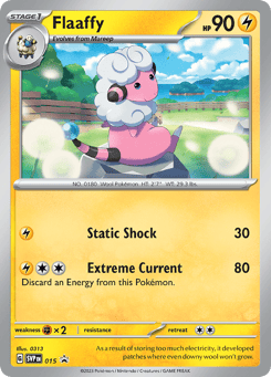 Flaaffy 015 Scarlet & Violet Black Star Promos