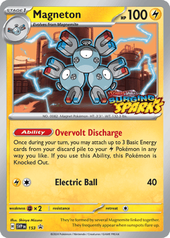 Magneton 153 Scarlet & Violet Black Star Promos