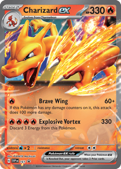 Charizard ex 161 Scarlet & Violet Black Star Promos