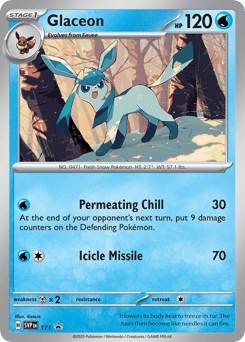 Glaceon 171 Scarlet & Violet Black Star Promos