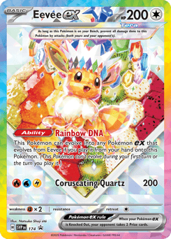 Eevee ex 174 Scarlet & Violet Black Star Promos