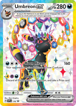 Umbreon ex 176 Scarlet & Violet Black Star Promos
