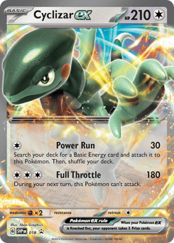 Cyclizar ex 018 Scarlet & Violet Black Star Promos