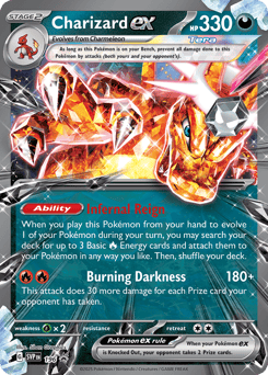 Charizard ex 196 Scarlet & Violet Black Star Promos
