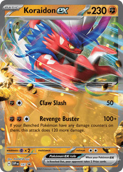 Koraidon ex 197 Scarlet & Violet Black Star Promos
