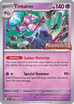 Tinkaton 020 Scarlet & Violet Black Star Promos