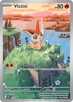 Victini 208 Scarlet & Violet Black Star Promos