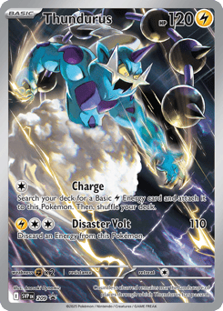 Thundurus 209 Scarlet & Violet Black Star Promos