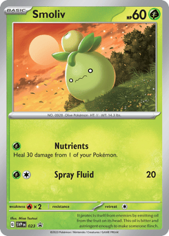 Smoliv 023 Scarlet & Violet Black Star Promos