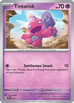 Tinkatink 025 Scarlet & Violet Black Star Promos