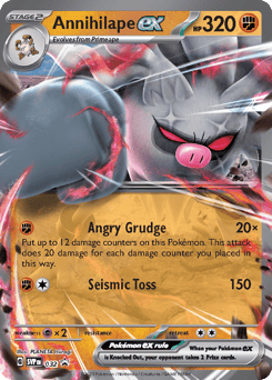 Annihilape ex 032 Scarlet & Violet Black Star Promos