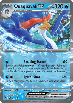 Quaquaval ex 035 Scarlet & Violet Black Star Promos
