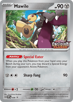 Mawile 039 Scarlet & Violet Black Star Promos