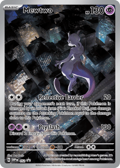 Mewtwo 052 Scarlet & Violet Black Star Promos