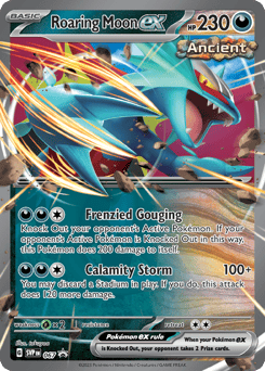 Roaring Moon ex 067 Scarlet & Violet Black Star Promos
