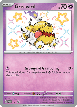Greavard 070 Scarlet & Violet Black Star Promos