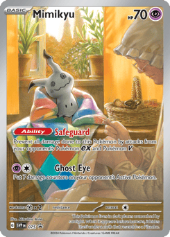 Mimikyu 075 Scarlet & Violet Black Star Promos