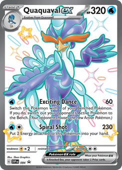 Quaquaval ex 084 Scarlet & Violet Black Star Promos