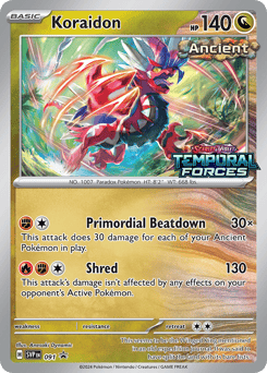 Koraidon 091 Scarlet & Violet Black Star Promos
