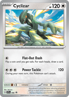 Cyclizar 096 Scarlet & Violet Black Star Promos